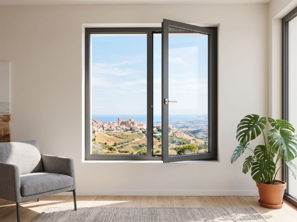 Finestra in Alluminio a Taglio Termico Profilo Slim: Design Minimal e Massima Luce
